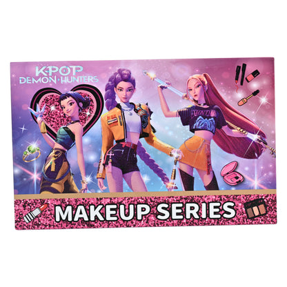 K-POP Demon Hunters Kids Makeup Set with Mirror & Storage Drawers