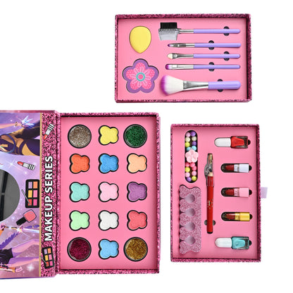 K-POP Demon Hunters Kids Makeup Set with Mirror & Storage Drawers