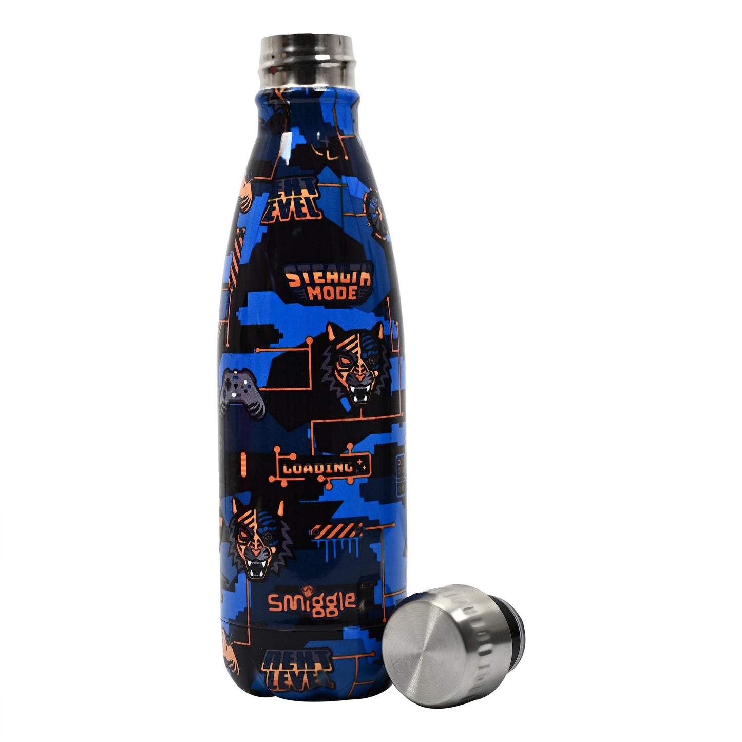 Smiggle Insulated Stainless Steel Drink Bottle 480ml – GAMING