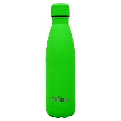 Smiggle Insulated Stainless Steel Drink Bottle 480ml – NEON