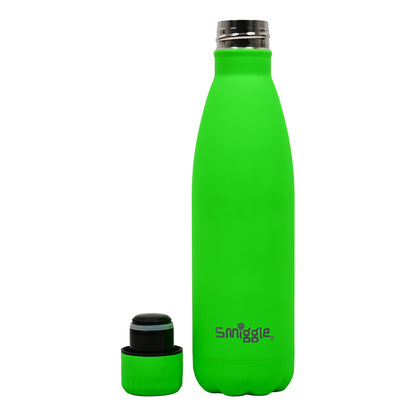 Smiggle Insulated Stainless Steel Drink Bottle 480ml – NEON