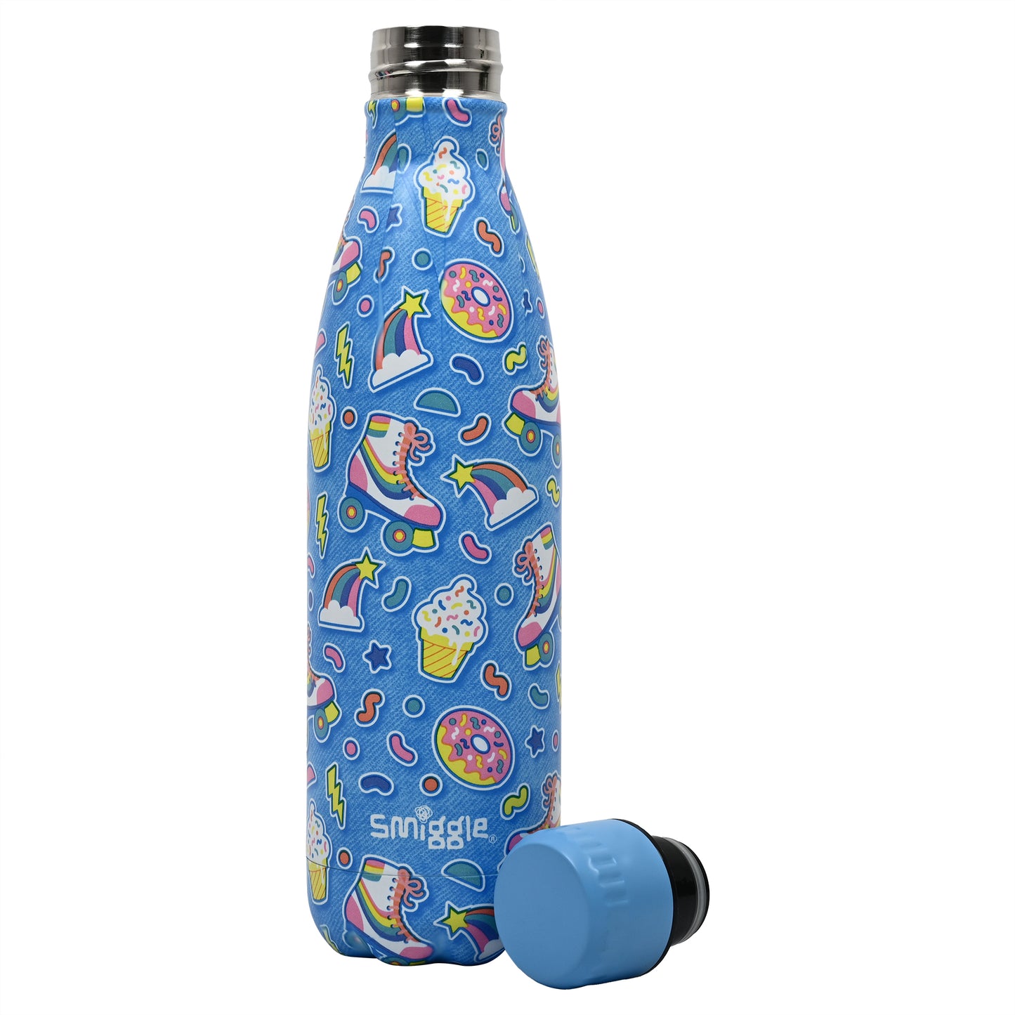 Smiggle Insulated Stainless Steel Drink Bottle 480ml – CANDY