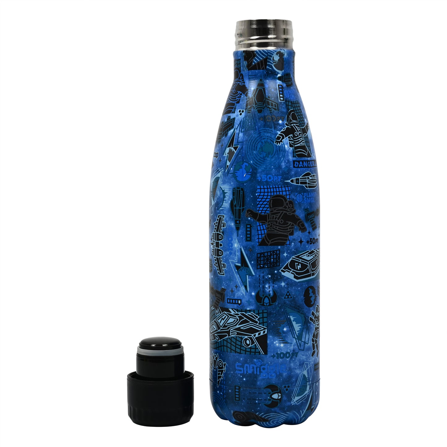 Smiggle Insulated Stainless Steel Drink Bottle 480ml – SPACE
