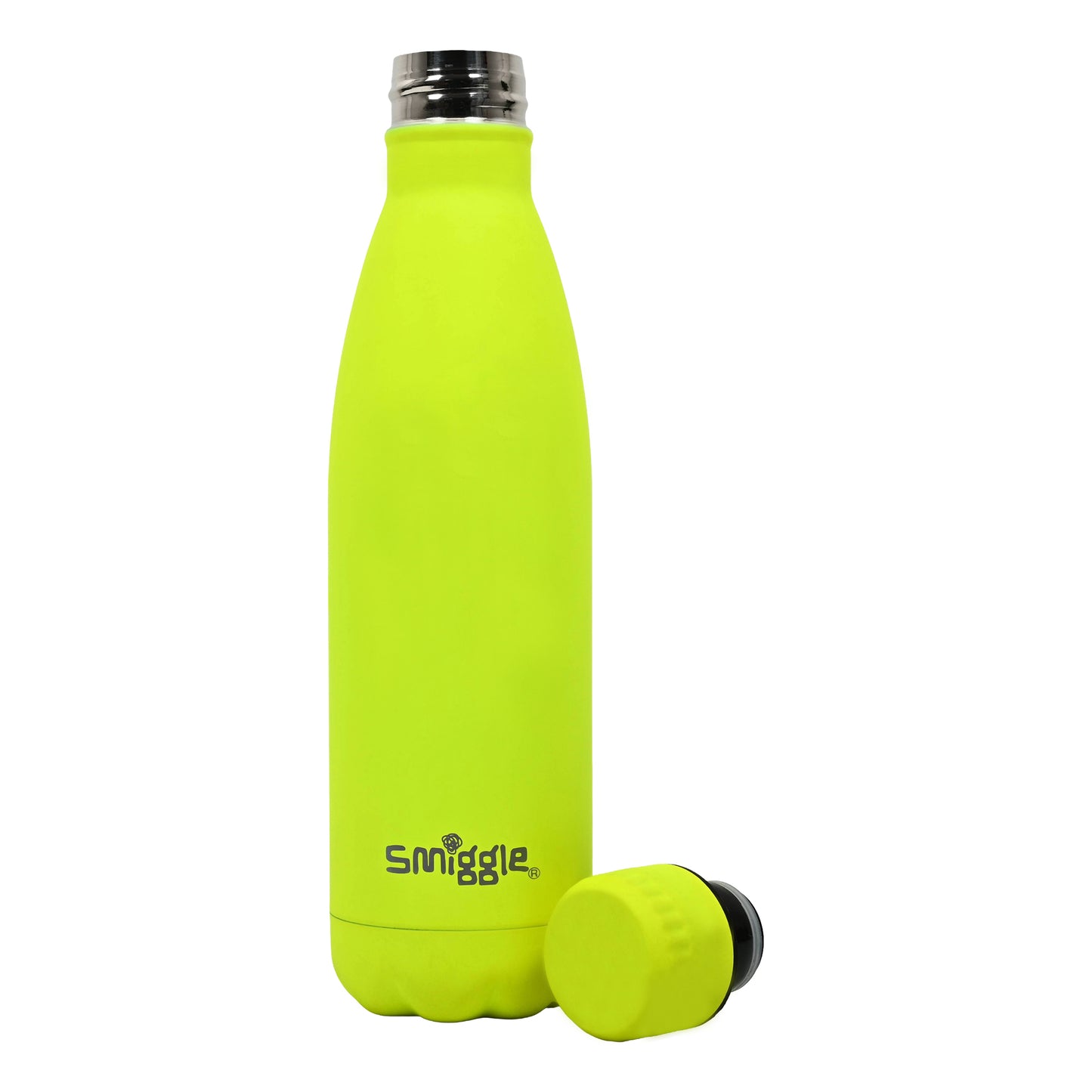 Smiggle Insulated Stainless Steel Drink Bottle 480ml – BRIGHT NEON
