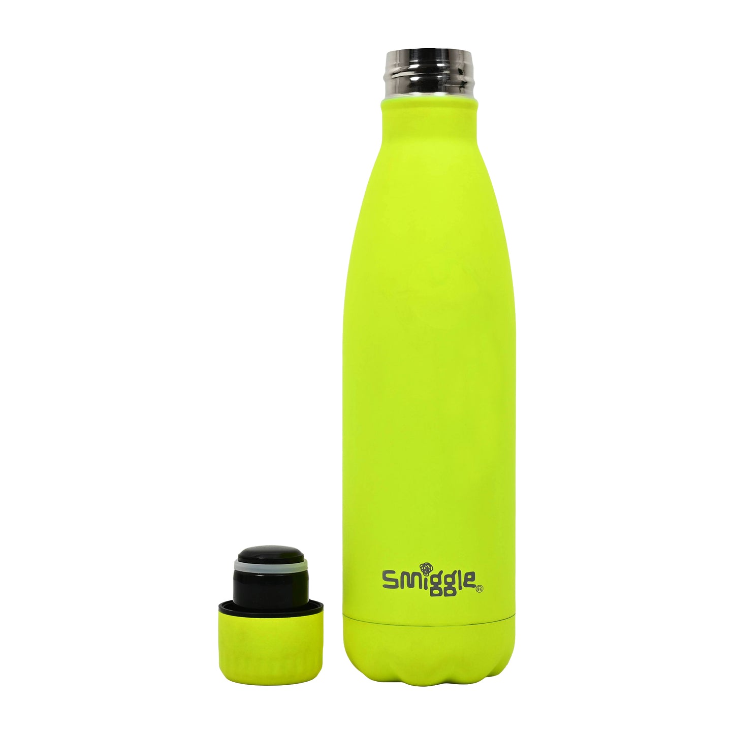 Smiggle Insulated Stainless Steel Drink Bottle 480ml – BRIGHT NEON