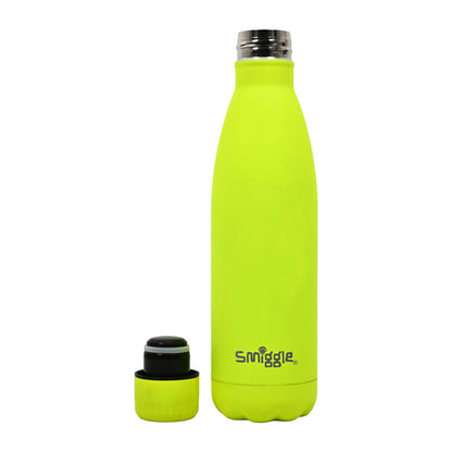 Smiggle Insulated Stainless Steel Drink Bottle 480ml – BRIGHT NEON