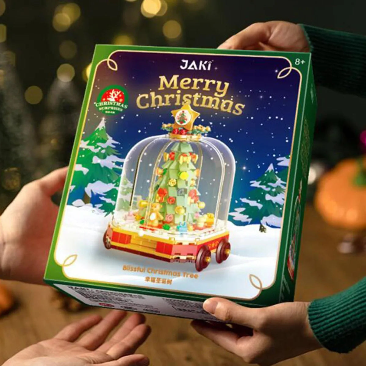 Christmas Building Blocks,diy Blocks Toy Kit Christmas Tree