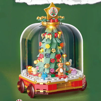 Christmas Building Blocks,diy Blocks Toy Kit Christmas Tree