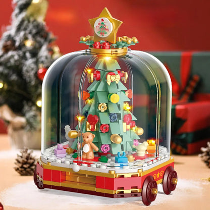 Christmas Building Blocks,diy Blocks Toy Kit Christmas Tree