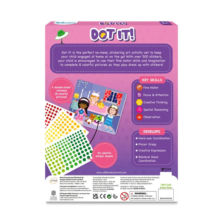 Dot it!: Dress Up (PACK OF 5)