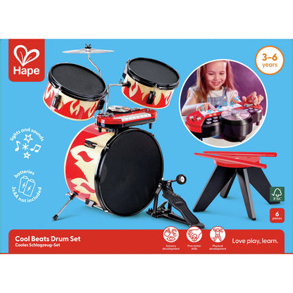 Hape Cool Beats Drum 6-Piece Set