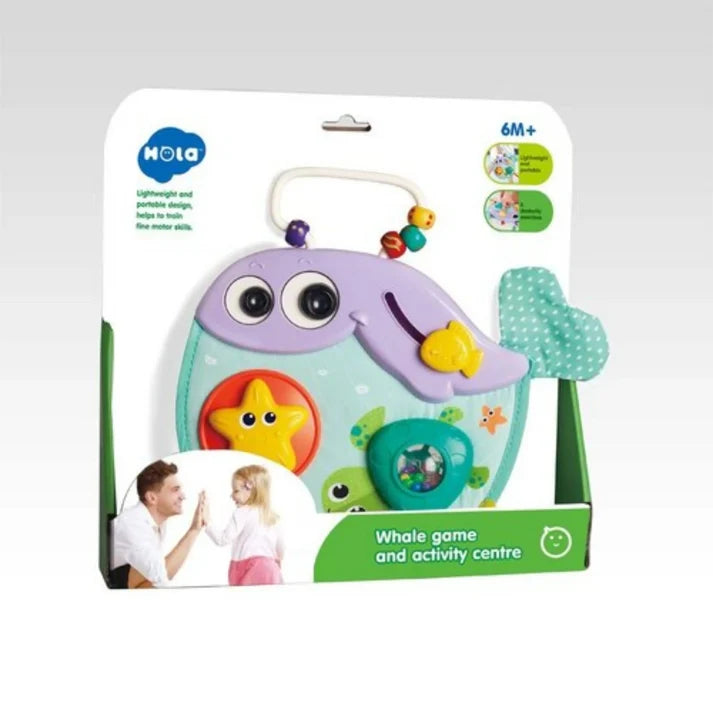 Hola E268 Whale Game & Activity Centre (6M+)