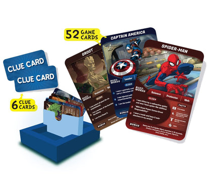 Skillmatics Guess in 10 Marvel Edition Paper card game Multicolor 3Y+(PACK OF 5)