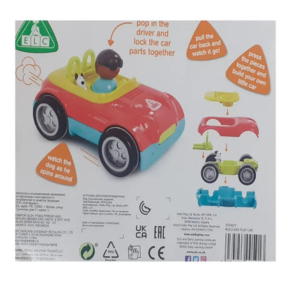 Early Learning Centre Build and Play Toys – 2-in-1 Vehicle Construction Toy for Toddlers