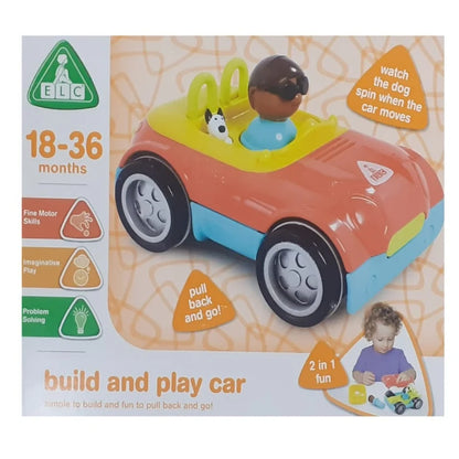 Early Learning Centre Build and Play Toys – 2-in-1 Vehicle Construction Toy for Toddlers