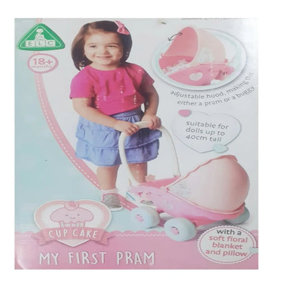 Early Learning Centre My First Pram Cupcake – Doll Stroller Pretend Play Toy