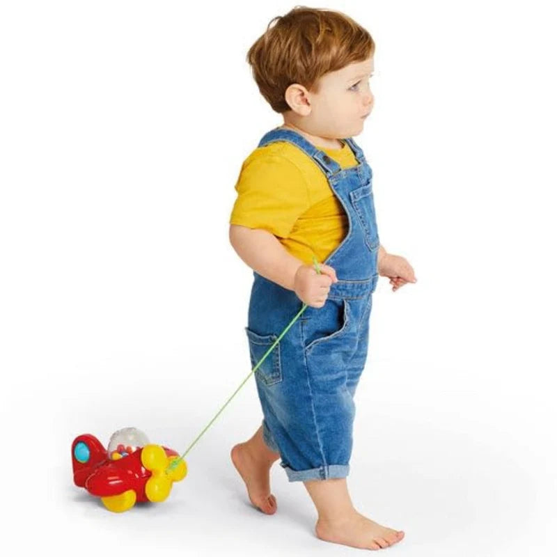 Early Learning Centre Pull Along Popping Plane Toy for Toddlers