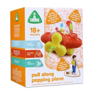 Early Learning Centre Pull Along Popping Plane Toy for Toddlers