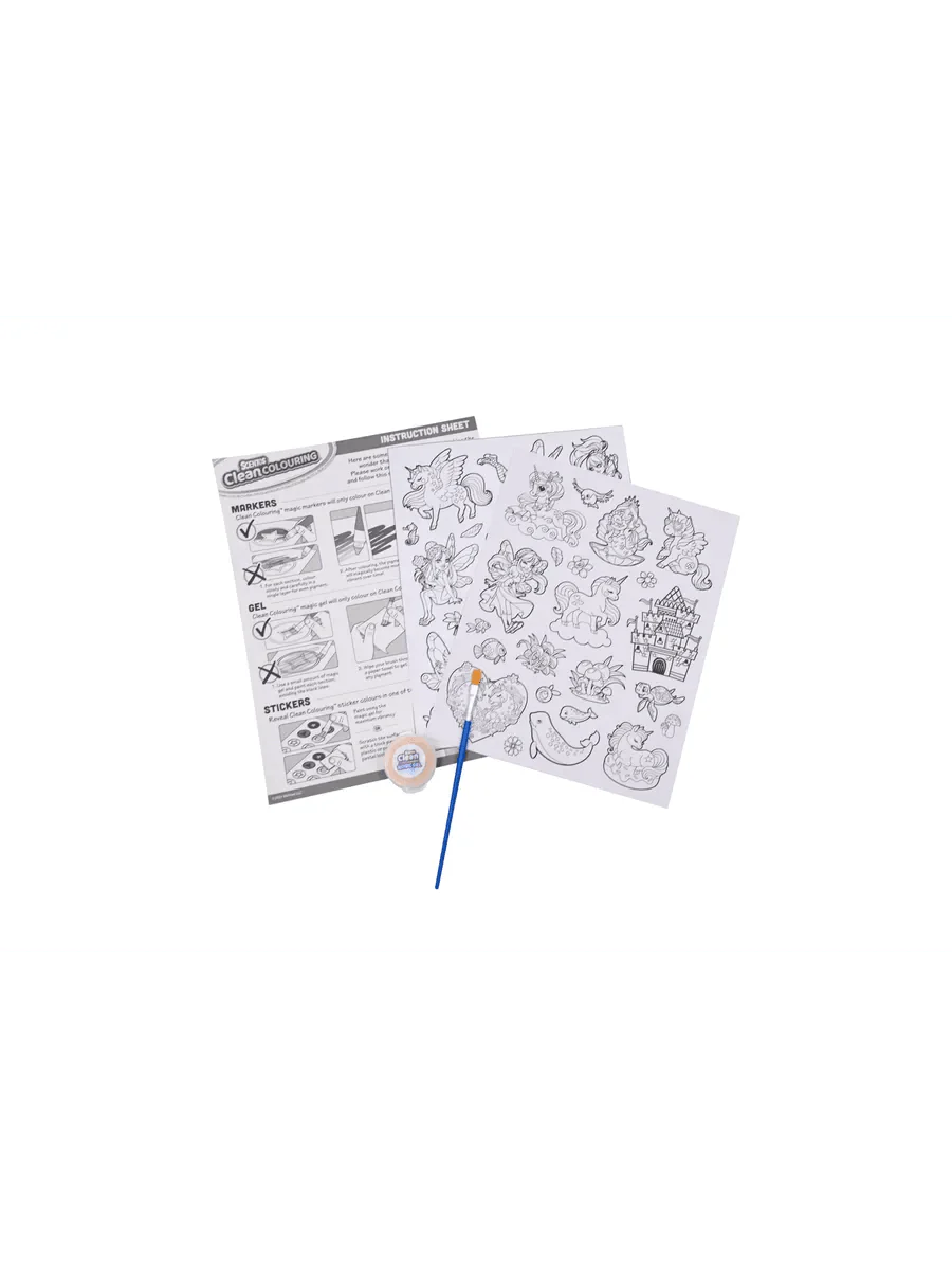 SCENTOS CleanColouring™ Pizza Box - Enchanted