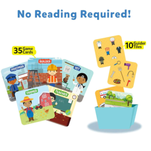 Guess In 10 Junior : Community Helpers Trivia Card Game (PACK OF 5)