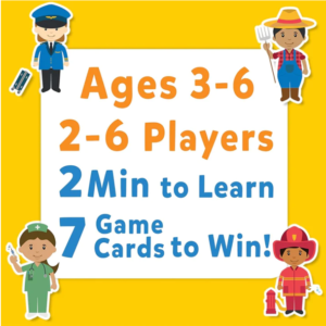 Guess In 10 Junior : Community Helpers Trivia Card Game (PACK OF 5)