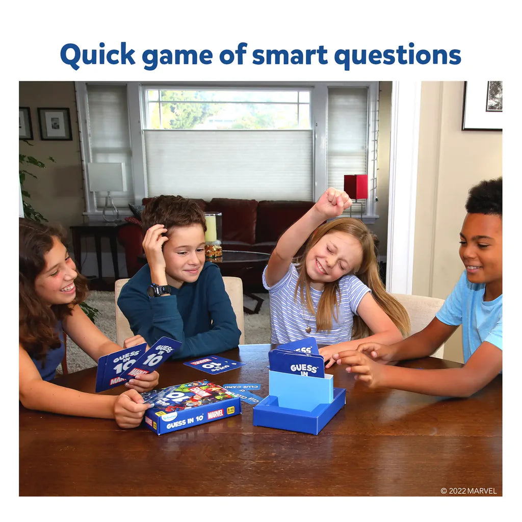 SKILLMATICS Guess in 10: Marvel | Trivia card game (ages 8+)