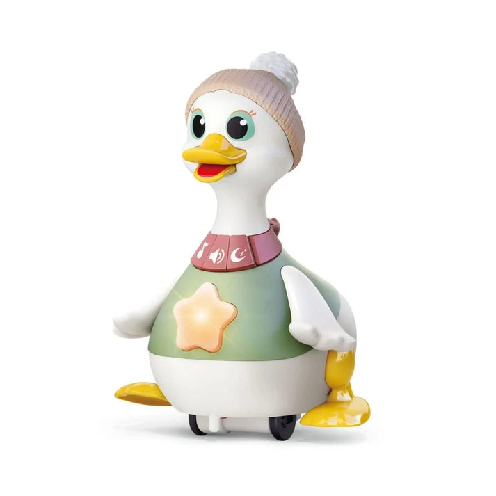 Hola HE9987 Waddling Duck Family With 2 Baby Duck For 6M+ Ages