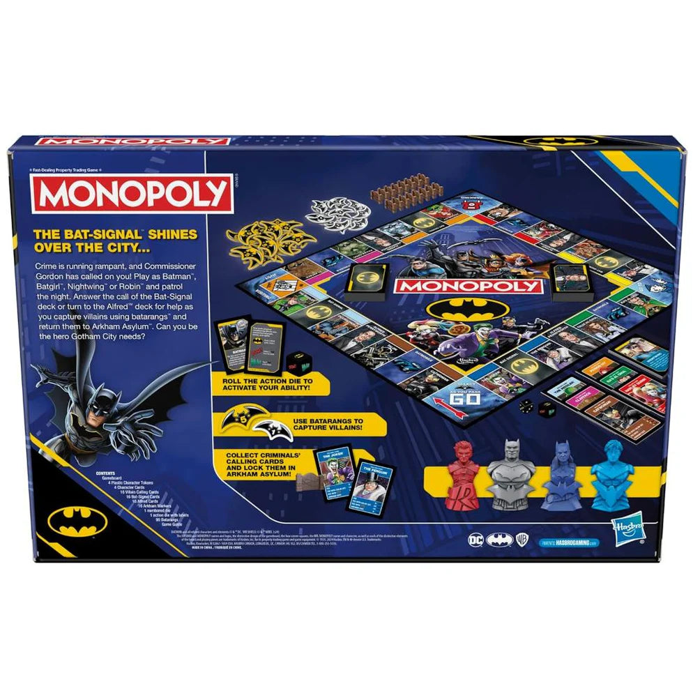 Hasbro Gaming Monopoly Batman Edition Board Game