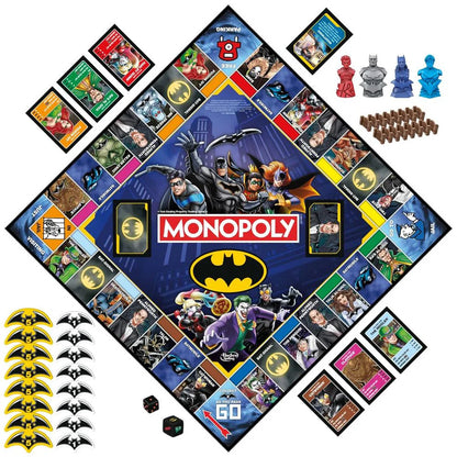 Hasbro Gaming Monopoly Batman Edition Board Game