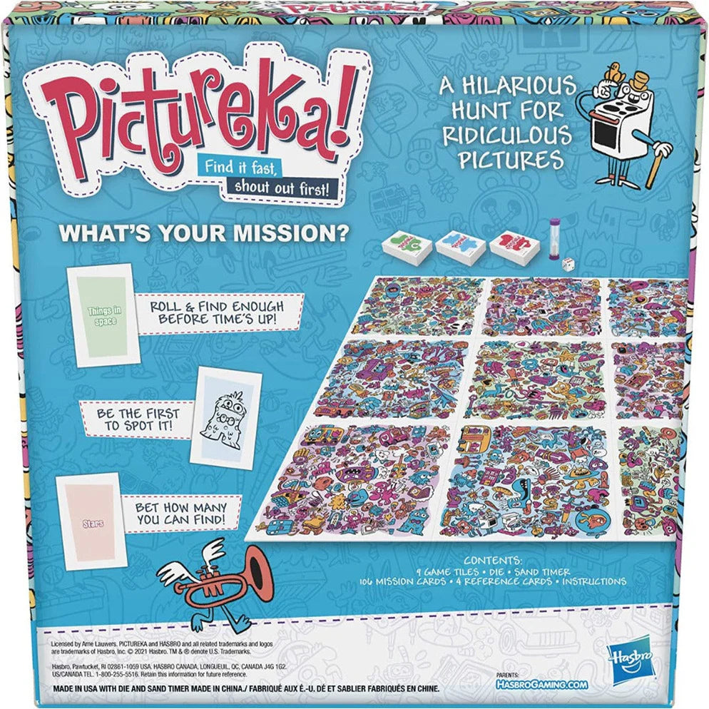 Hasbro Gaming Pictureka! Board Game