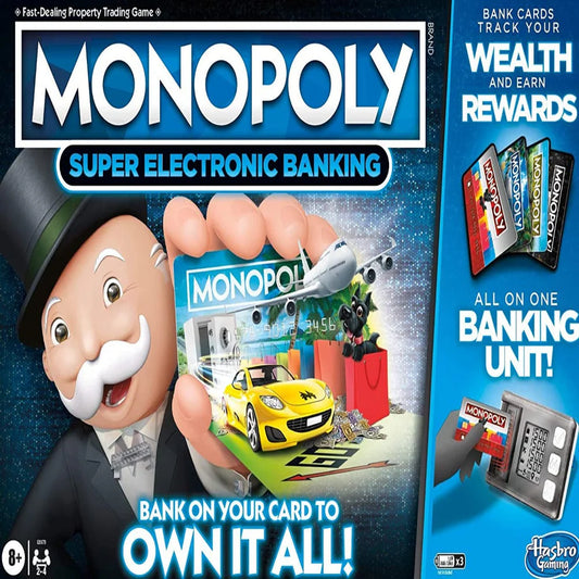 Hasbro Monopoly Super Electronic Banking
