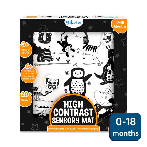 SKILLMATICS High Contrast Sensory Cloth Mat (0-18 months)