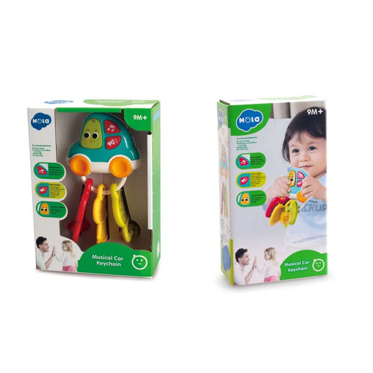 Hola Musical Car Keychain