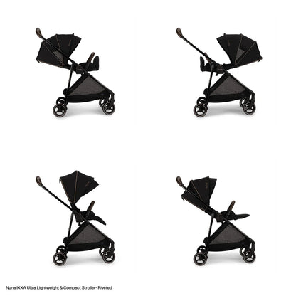 Nuna IXXA Riveted Ultra lightweight & Compact Stroller