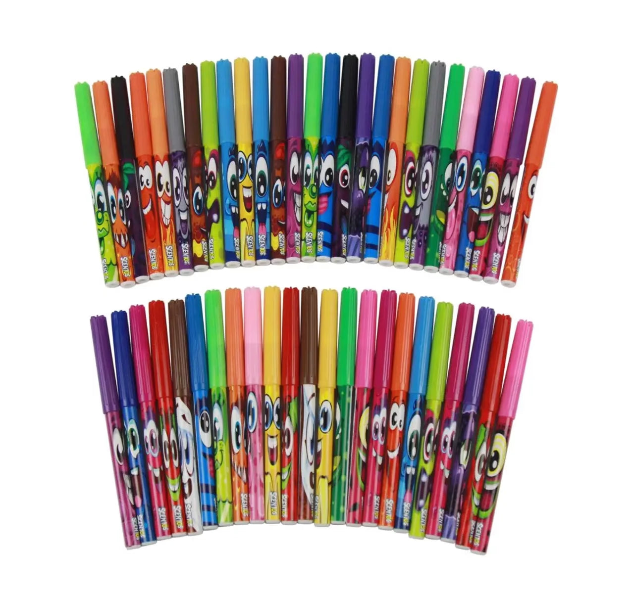 SCENTOS 50 FIBRE TIP PENS (PACK ODF 6)
