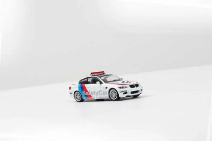 Fine Model BMW M3 E92 White Safety Car 1:64 Diecast Model