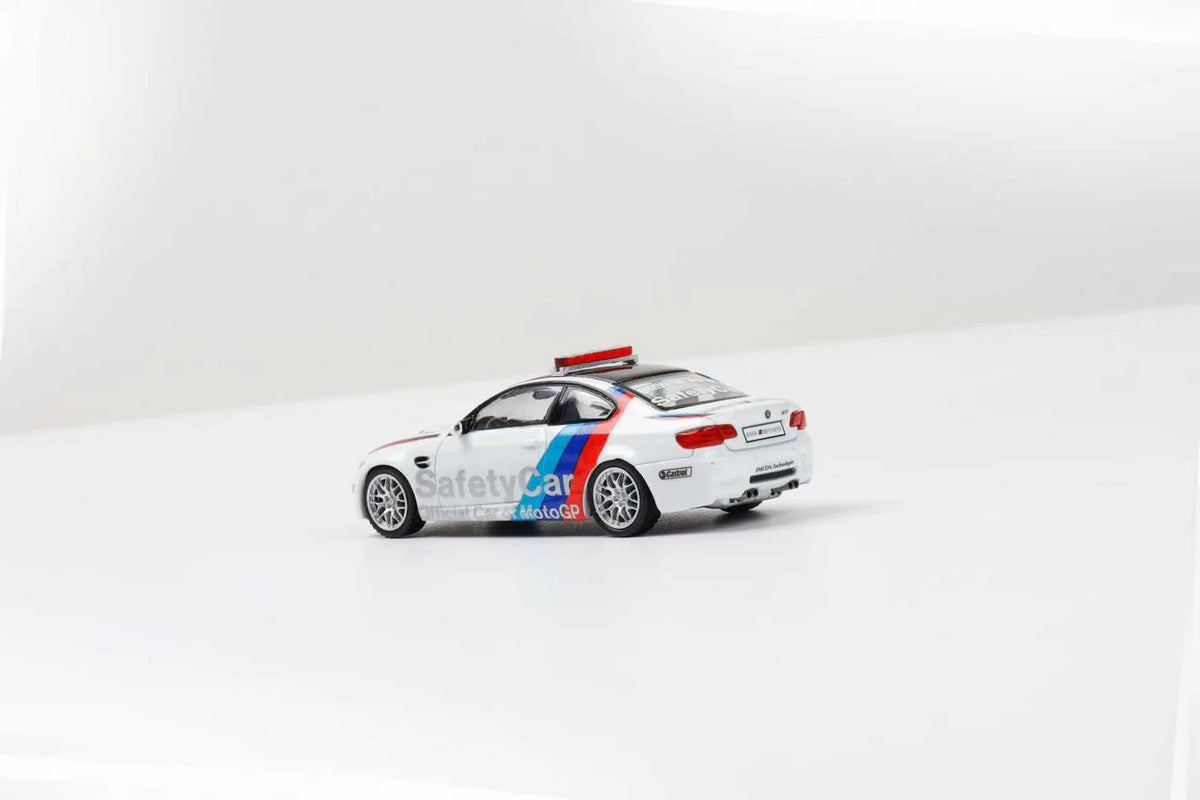 Fine Model BMW M3 E92 White Safety Car 1:64 Diecast Model