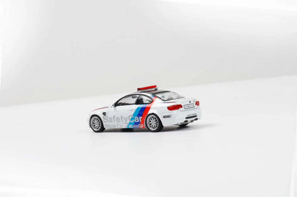 Fine Model BMW M3 E92 White Safety Car 1:64 Diecast Model