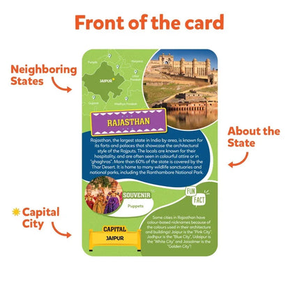 SKILLMATICS India Map Puzzle | Floor Puzzle & Game (ages 6-12)