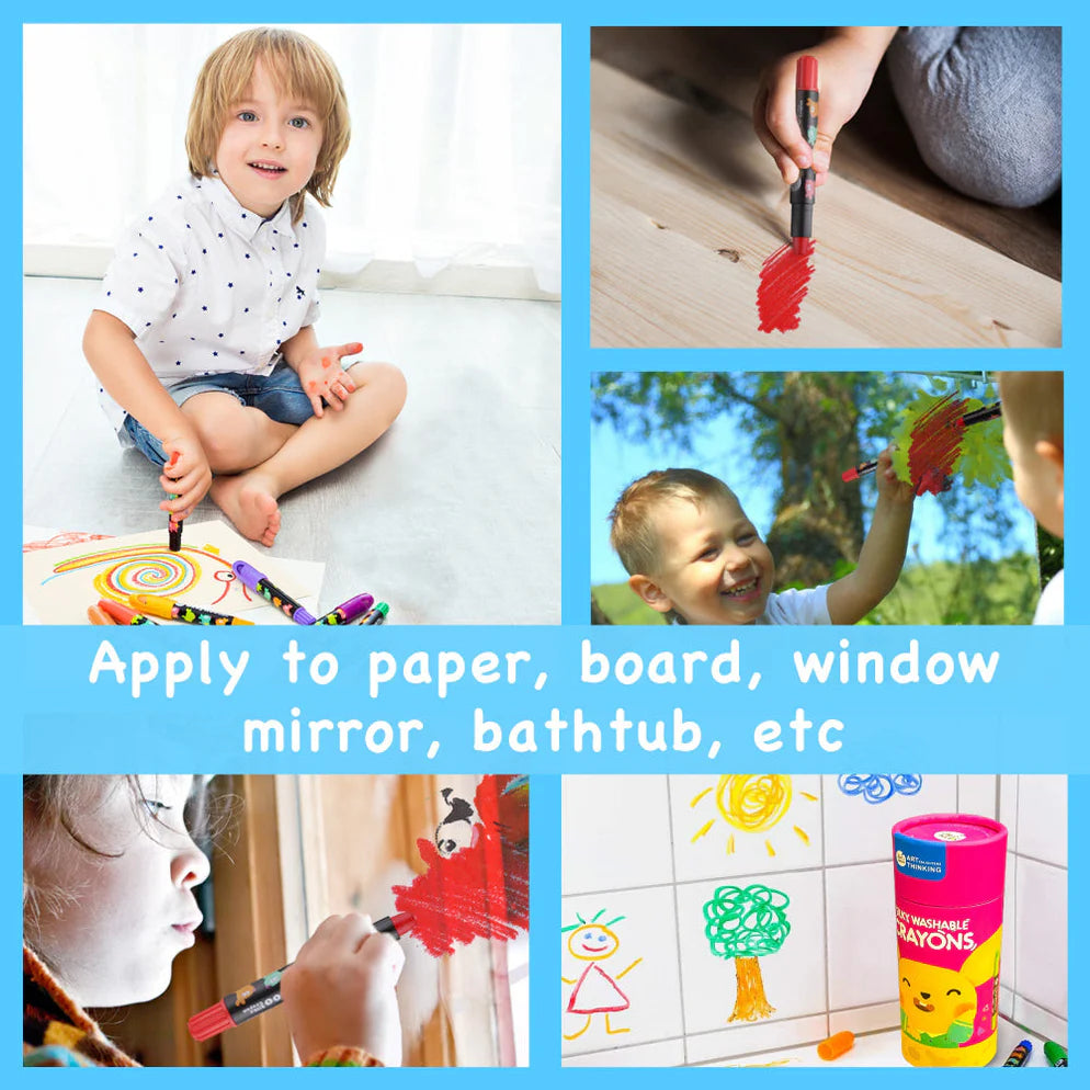 Jar Melo Baby Roo Silky Washable Crayon