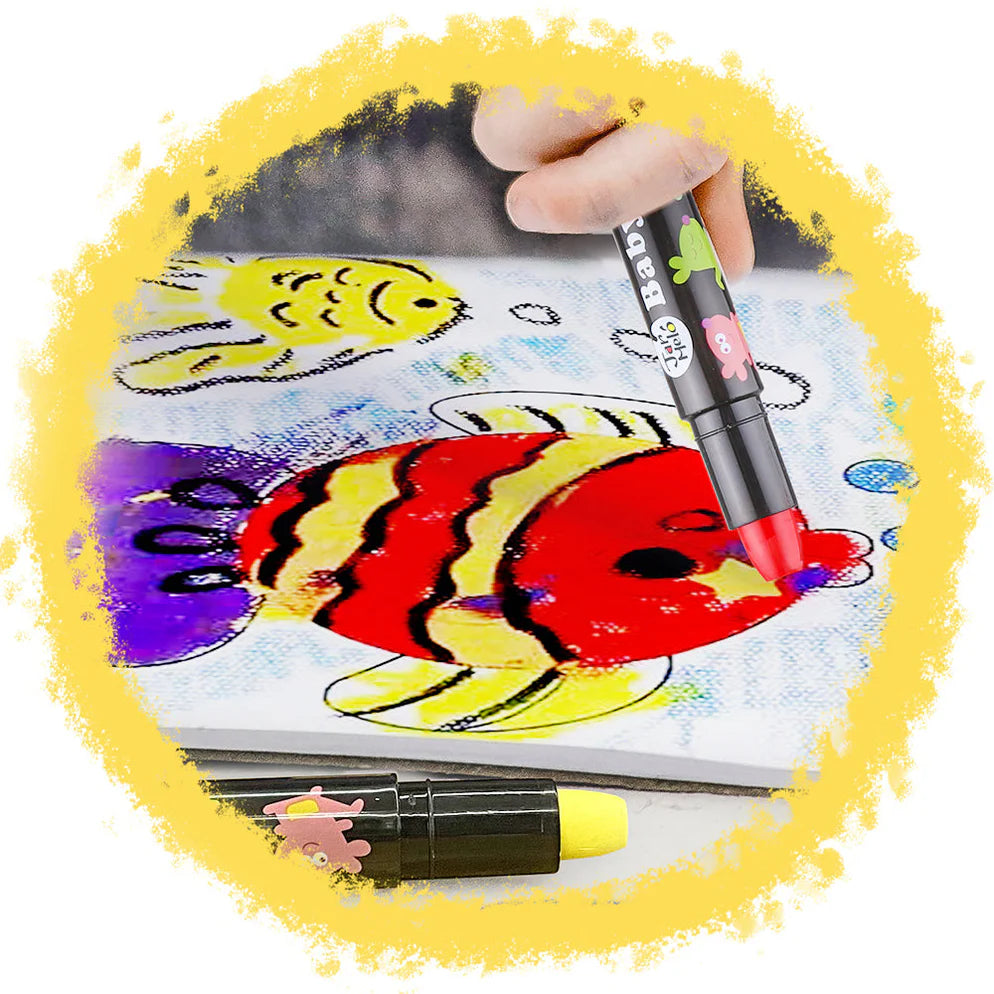 Jar Melo Baby Roo Silky Washable Crayon