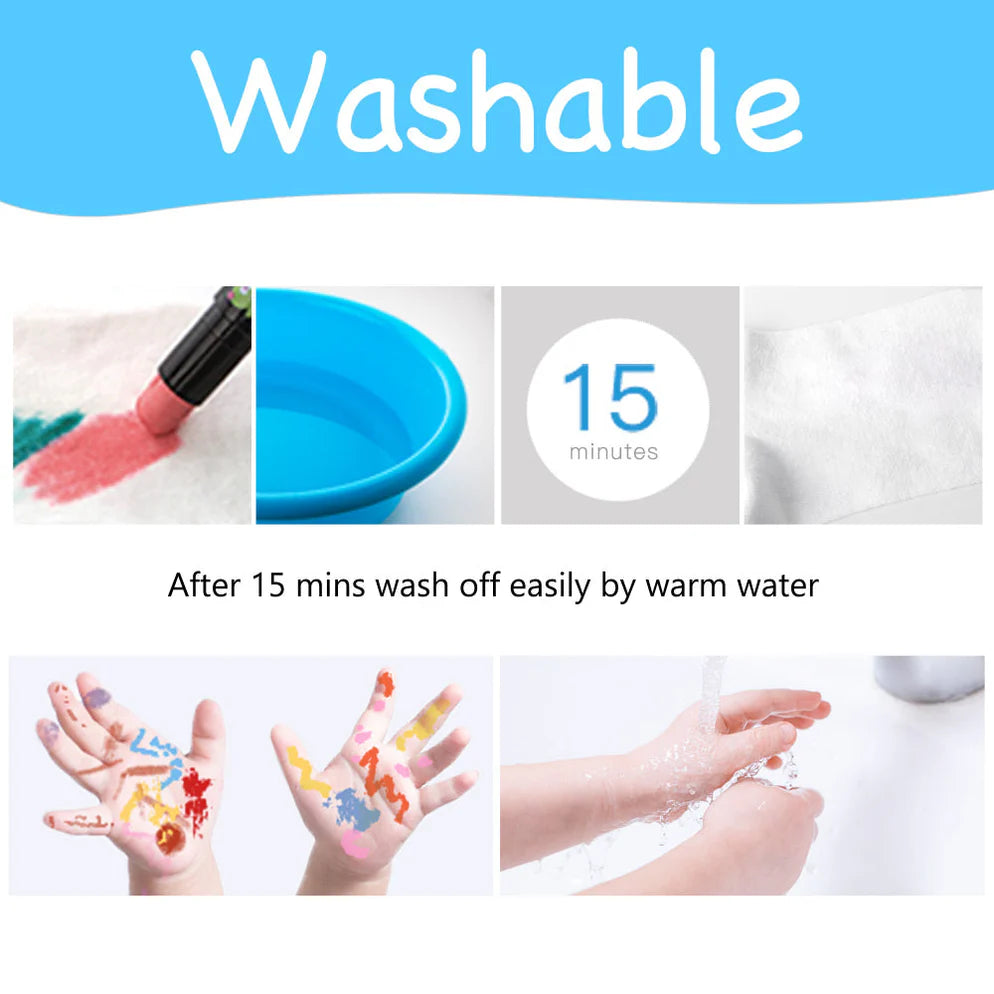 Jar Melo Baby Roo Silky Washable Crayon