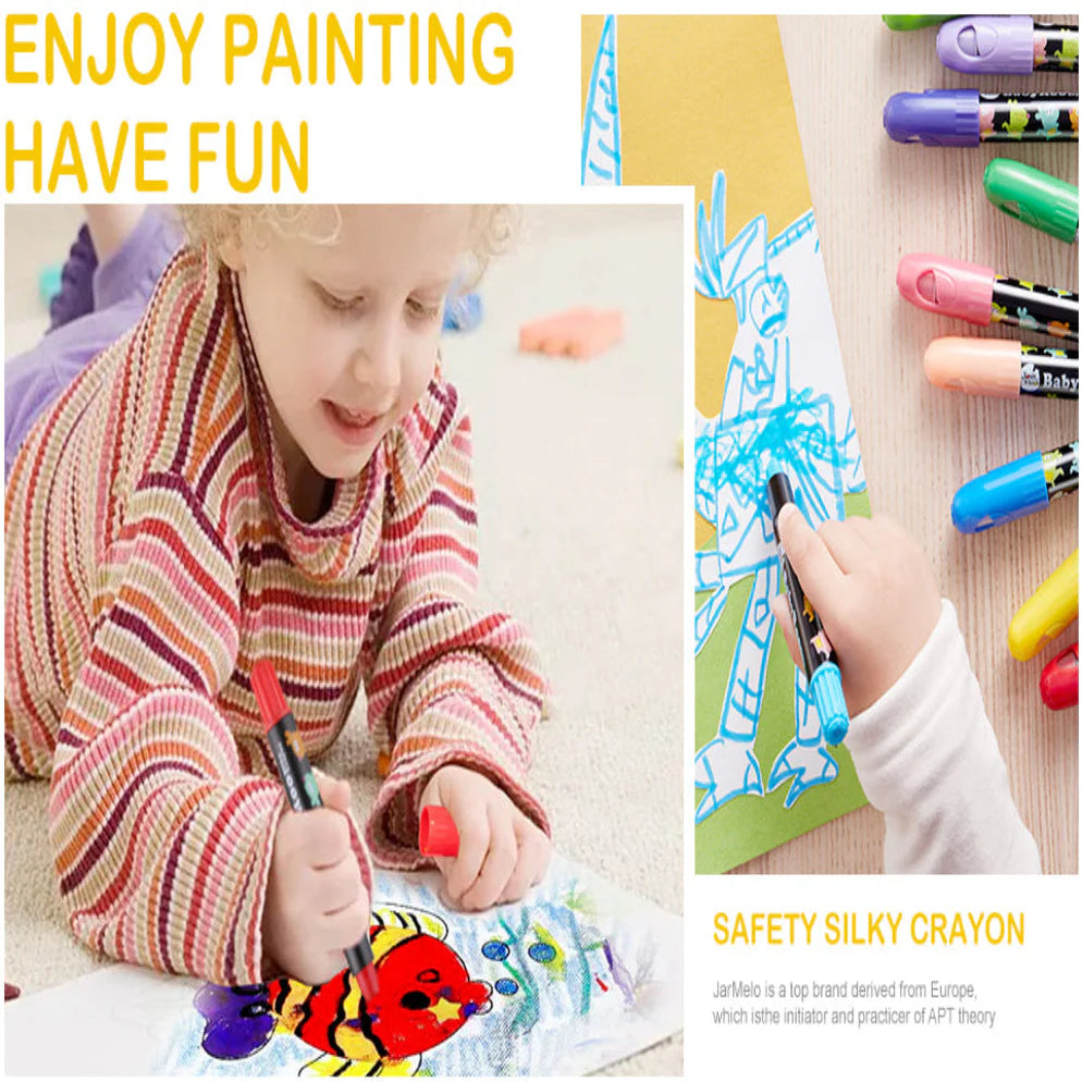 Jar Melo Baby Roo Silky Washable Crayon