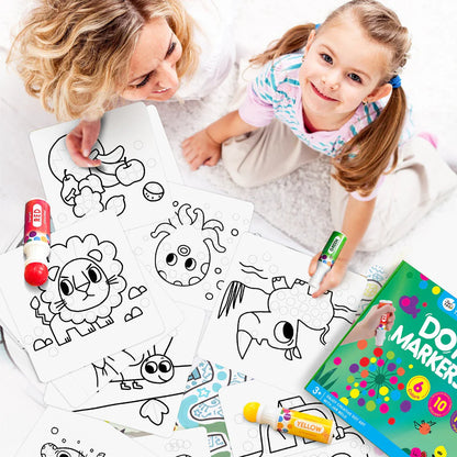 Jar Melo Dot Painting