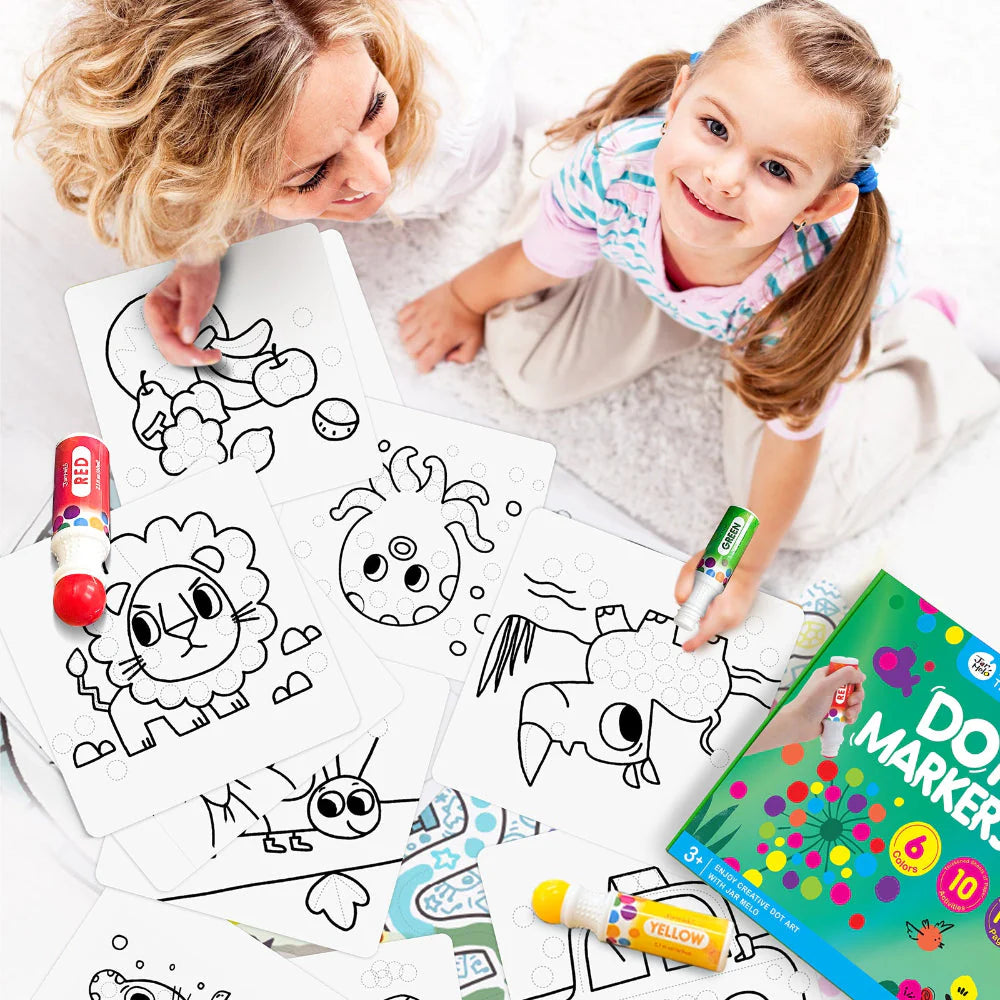 Jar Melo Dot Painting