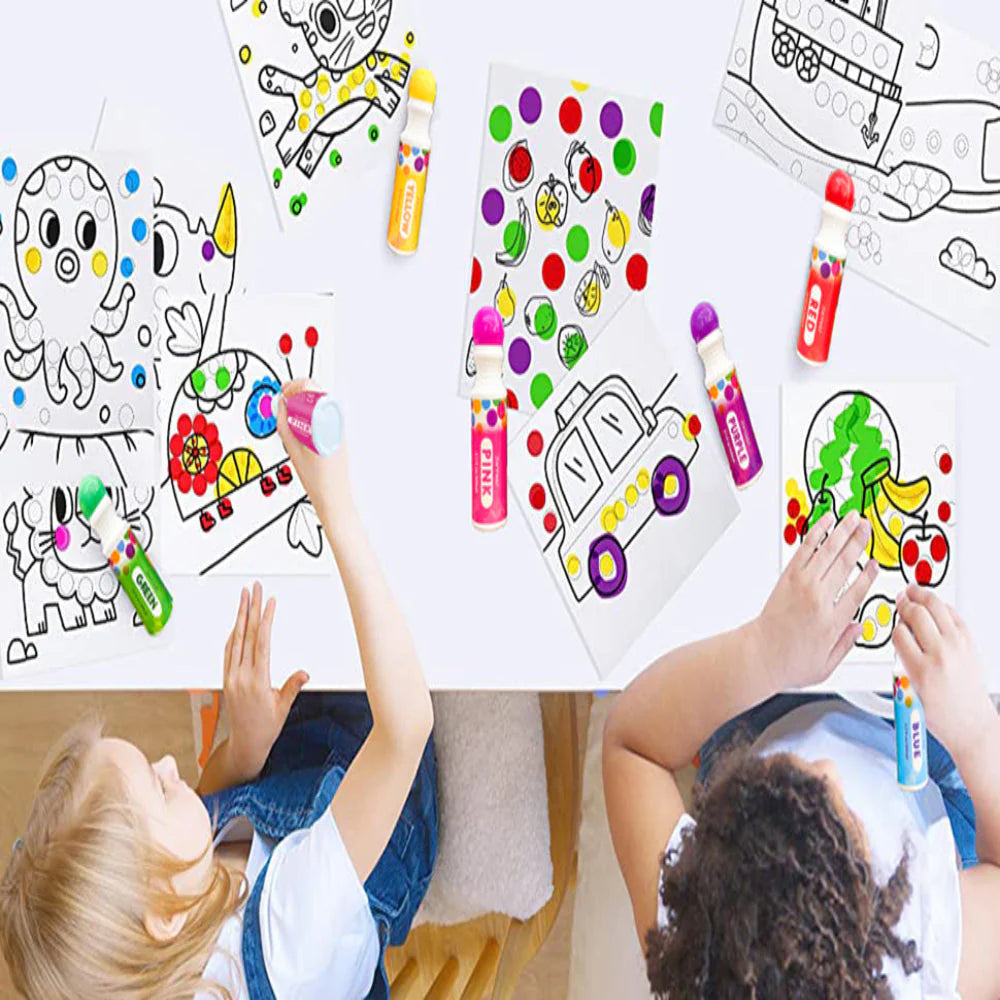 Jar Melo Dot Painting