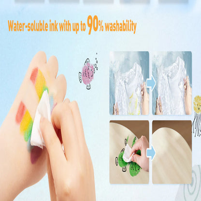 Jar Melo Finger Painting- A Lively Forest Book