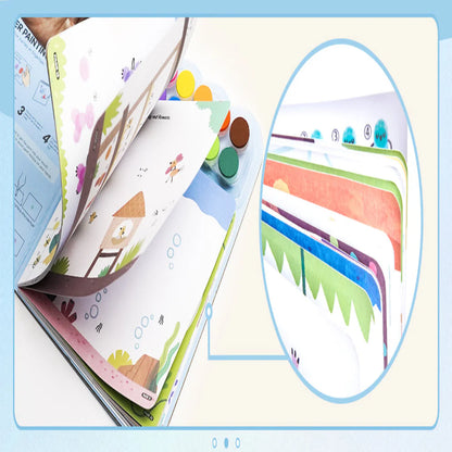 Jar Melo Finger Painting- A Lively Forest Book