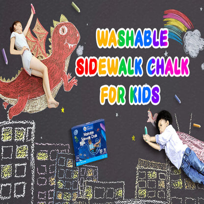 Jar Melo Washable Chalks Set of 15 Colors