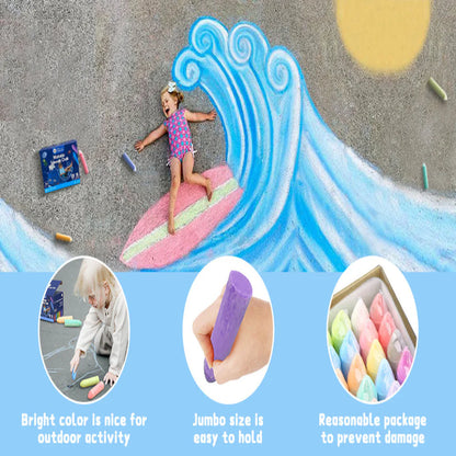 Jar Melo Washable Chalks Set of 15 Colors